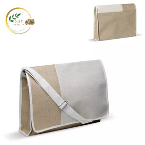 Sac fourre-tout de séminaire personnalisable écologique naturel en jute 100% de haute qualité à vendre - Product Image 2
