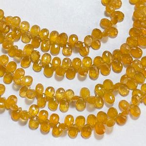 ลูกแพร์รูปลูกแพร์ของ Fanta Tourmaline สำหรับเครื่องประดับอัญมณีสีเหลืองธรรมชาติ - Product Image 2