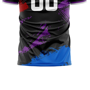 Maillot de football pour hommes de qualité supérieure, tissu 100% polyester, maillot de football pour vêtements de sport avec impression personnalisée du nom de l'équipe et des couleurs - Product Image 2