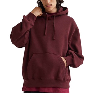 Sudadera con capucha personalizada con bolsillo de canguro para hombre, Sudadera con capucha de corte holgado y con logotipo personalizado al por mayor, Sudadera con capucha para hombre - Product Image 1