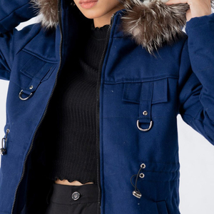 Chaqueta Parka con Capucha de Lona de Diseño Personalizado en Color Sólido, Nueva Moda, Servicio OEM ODM, Abrigo Largo Unisex Reversible de Otoño - Product Image 3