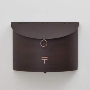 Boîte aux lettres en laiton massif avec finition antique, boîte aux lettres extérieure de luxe en laiton, boîte aux lettres vintage en laiton fabriquée à la main - Product Image 5