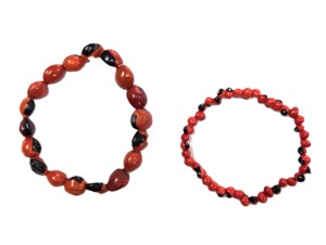 Handmade Huayruro Seed <b>Beaded</b> <b>Bracelet</b> Eco-Friendly Fashion Artisan Jewelry with Natural Seeds Colorful Multistrand Designs - Product Image 2