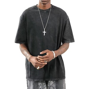 T-shirts Streetwear Premium pour Hommes, Coupe Oversize, 100% Coton Uni 220 GSM, Écologiques, Séchage Rapide, Graphiques Personnalisés, Grammage Lourd - Product Image 5