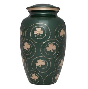 Urne funéraire blanche en laiton pour cendres humaines, grande taille, adaptée aux cimetières et aux niches funéraires, pour adultes. - Product Image 6