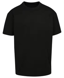 เสื้อยืดผู้ชายไซส์ใหญ่ คุณภาพสูง ผ้าเจอร์ซีย์ย้อมสีแบบพิเศษ ระบายอากาศได้ดี 100% ผ้าฝ้าย สีพื้น คอกลม ทรงโอเวอร์ไซส์ - Product Image 2