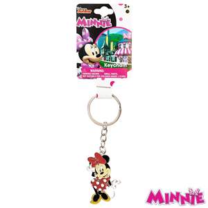 Porte-clés promotionnels en alliage de zinc durable à thème animalier, imprimés numériquement, Minnie Mouse - Product Image 1