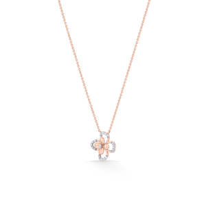 Collar de diamantes moderno Glow Roselle - Product Image 4