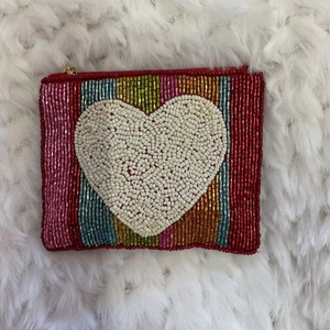 Handmade Bohemian Style Seed Bead Tote Bag Custom Logo Embroidered Beaded <b>Coin</b> <b>Pouch</b> Fashionable Women's Sizes for Promotions - Product Image 1