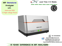 Espectrómetro XRF de Vacío Externo de Sobremesa Aurispec EDX-V61 con Detector SDD, Rango de Energía de 0-50eV, Repetibilidad de +/-1eV, 4096 MCA