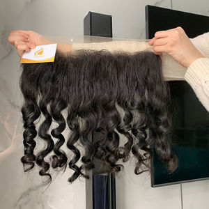 El mejor HD para cabello Remy vietnamita Cabello humano de onda profunda Precio al por mayor Se adapta a todas las pieles - Product Image 1