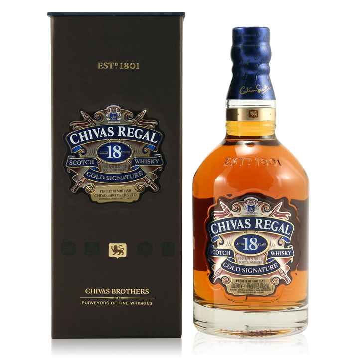 Best Price for Premium Quality Chivas Regal 18 Blended Scotch Whisky in 50cl 70cl & 1L Sizes Wheat as Primary Ingredient