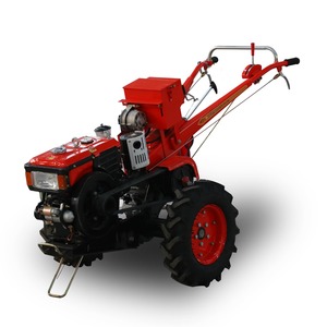 Tractor de un solo eje, máquina agrícola pequeña de 15 HP, transmisión por engranajes, 2WD, color rojo, equipo de tracción agrícola multifuncional - Product Image 6