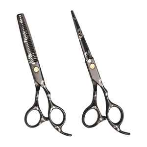 ชุดกรรไกรตัดผมแบบบางพร้อมหวีแต่งผมกระดาษเคลือบแบบพรีเมี่ยม - Product Image 3