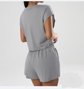 Señoras de talla grande otoño ropa activa nuevas señoras Yoga Track pantalones Joggers gimnasio conjunto Top Leggings pantalones mujeres Yoga Jogging - Product Image 5