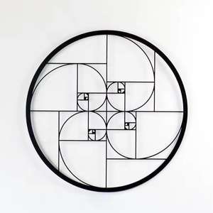 Lujoso reloj decorativo de gran tamaño de Metal redondo Retro-dorado números romanos silenciosos Reloj de pared decoración del hogar - Product Image 2