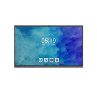 Tableau interactif intelligent LCD 4K Ikinor IK65 de 65 pouces avec écran tactile et cadre en aluminium, garantie de 3 ans