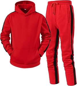 Fast Nice Service <b>Men's</b> Winter Track Suits Sets Long Sleeve Full-Zip Active <b>Jackets</b> and Pants 2 Piece Sweatsuit Outfits - Product Image 4