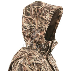 Service OEM Vente en gros Meilleure conception Hommes Chasseurs Hoodies Coupe-vent Imperméable Léger Respirant Fabriqué au Pakistan - Product Image 6