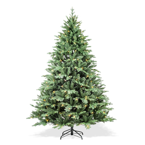 Árbol de Navidad con Ramas Antiarrugas para Decoración de Escenas Festivas de Librerías, 6 pies - Product Image 6