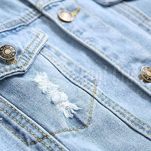 Chaqueta Vaquera de Última Moda en Existencia, Chaqueta Vaquera de Invierno para Hombre al por Mayor, Chaqueta Vaquera para Hombre Más Vendida - Product Image 5