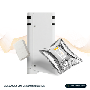 Neutralizador de Olores Polimérico Fórmula Amarilla: Olores de Tuberías, Alcantarillado, Orina y Desechos - Tableta Sólida de 40g - Listo para Usar - Product Image 1