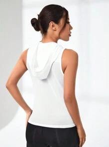 Nouvelle arrivée de sweats à capuche Gym Stringer de haute qualité de couleur personnalisée pour femmes avec logo personnalisé veste à capuche d'hiver avec doublure - Product Image 6