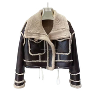 2025 personnalisé femmes Rock Style Biker veste en cuir lourd clouté automne Rivet frange nouveau Style Punk Rocker Denim veste