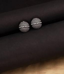 <b>Top</b> Trending Oxidized <b>Silver</b> Vintage Tribal Jhumki Drop Earrings for Ethnic Wear Party Gift at Best Price - Product Image 1