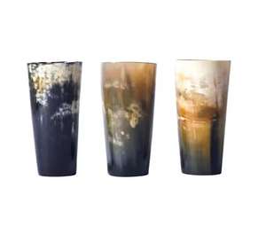 Authentic Medieval Beer Tankard High Quality Natural <b>Handmade</b> Viking Horn <b>Mug</b> in Polished Viking Horn <b>Mug</b> - Product Image 4