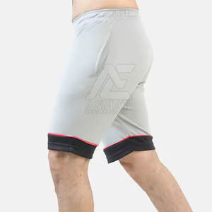 Pantalones cortos de gimnasio para hombre, de algodón y poliéster, último diseño, talla para adultos, fabricados en Pakistán. - Product Image 3