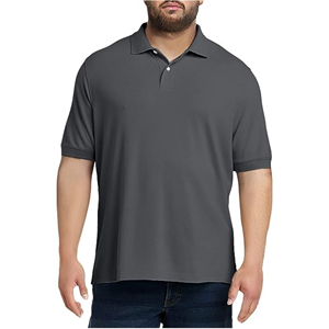 Chemises polo en coton de haute qualité, grandes tailles, chemises polo pour hommes, élégantes, personnalisées, brodées, vêtements décontractés, polo de rue - Product Image 1