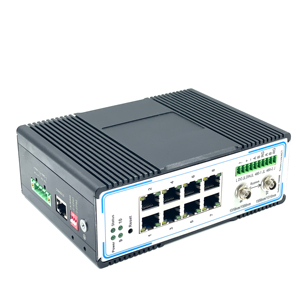 Porte Ethernet 8*10/100/1000Base-T 2 * RS485 /2 * RS232 1 * DIN 1 * DOUT 2 * 1000BASE-X 1*9 a bordo del modulo ottico SC \ FC \ ST - Product Image 1
