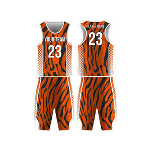 Uniforme élégant de basket-ball Matériau de haute qualité avec couleurs personnalisées et logo - Product Image 1