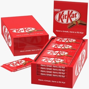 สำหรับเนสท์เล่ KitKat 36g ถ้วยช็อคโกแลตสีดำเวเฟอร์ bittersweet แบบทึบขนมลำลองขายส่งราคาถูก - Product Image 1