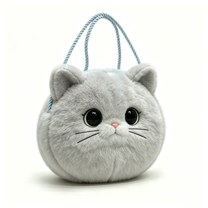 customized Women’s cute plush handbag,Girls’ small <b>cat</b> tote bag,Novelty <b>cat</b>-shaped purse,Cute gift for <b>cat</b> lovers - Product Image 4