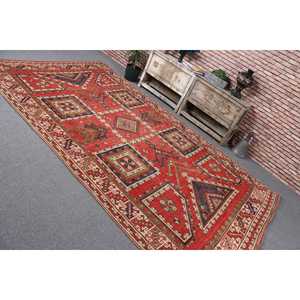 Tapis turc 6,5x10,7 pieds, grand tapis vintage, tapis marocain rouge et bleu - Product Image 4