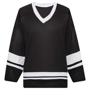 Camisetas de hockey sobre hielo personalizadas al por mayor, OEM ODM y uniforme de equipo, tela de secado rápido, poliéster duradero, impresión por sublimación, calidad profesional - Product Image 4