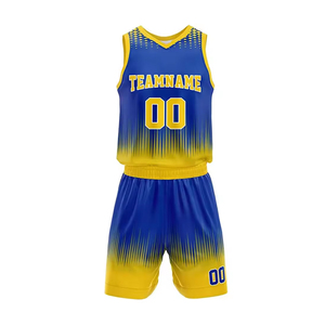 Ensemble de maillot de basket-ball unisexe pour adulte, respirant, sans manches, avec logo personnalisé de la marque et impression par sublimation - Product Image 3