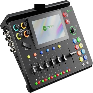 Nuevo mini-mx SDI, Mezclador de Video Multicámara para Transmisión en Vivo, Mezclador de Transmisión de 10 Canales - Product Image 1