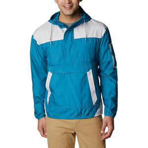 Chaqueta de lluvia ligera con capucha de concha dura para hombre abrigo cortavientos impermeable - Product Image 6