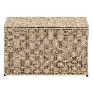 กล่องเก็บของสานจากหญ้าทะเลคุณภาพสูง ฝาปิดด้วยหญ้าทะเล กล่องเก็บของสานจากฟางหญ้าทะเล กล่องเก็บของสานจากราฟเฟีย สำหรับจัดระเบียบบ้าน - Product Image 6