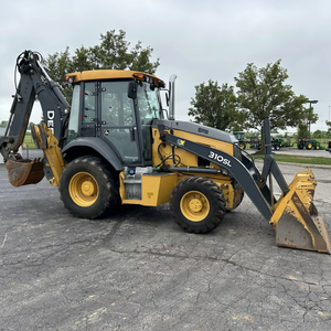 Johnn Deerre 310SL chargeuse-pelleteuse Aux Hydraulics 4X4,\ Coupleur de transmission Powershift sur rétrocaveuse Service frais - Product Image 1