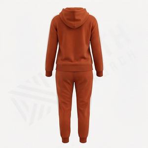 Ensemble de survêtement pour femme, 100% coton, séchage rapide, imprimé, styles décontractés et sportifs, ensembles de sweat-shirts et de pantalons de survêtement, vêtements de sport doux pour la salle de sport - Product Image 2