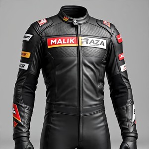 Traje de carreras Sportbike aprobado por la CE, protector de espalda Nivel 2, cuero perforado, Ventilación de clima cálido, seguridad en la conducción, Superbike - Product Image 6