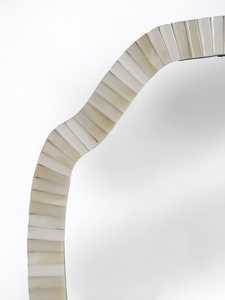 Espejo de pared de hueso para sala de estar Diseño Art Deco más vendido - Product Image 3