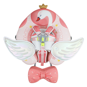 Flotador para Bebé Mambobaby 3D Air-Free Swanny, Flotador <span class=keywords><strong>de</strong></span> Piscina para Bebés Princesa Cisne, No Inflable - Product Image 3
