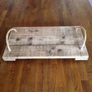 Bandeja redonda de madera de acacia para servir FARMOUSE para cocina, hogar o Hotel, vajilla de estilo clásico para fiesta o ser de comida - Product Image 4