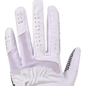 ถุงมือกอล์ฟหนังแกะสำหรับเล่นกอล์ฟถุงมือปรับได้ระบายอากาศได้ดีสายรัดข้อมือกันลื่นสำหรับเล่นกีฬาทำโลโก้ - Product Image 3