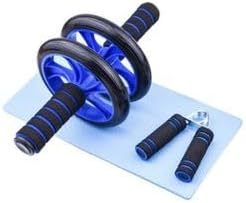 Set de 7 piezas de espuma para ruedas, mangos de empuje, cuerda de saltar, entrenador de fuerza de agarre, set portátil de fitness para el core, azul, verde, negro, para gimnasio - Product Image 6